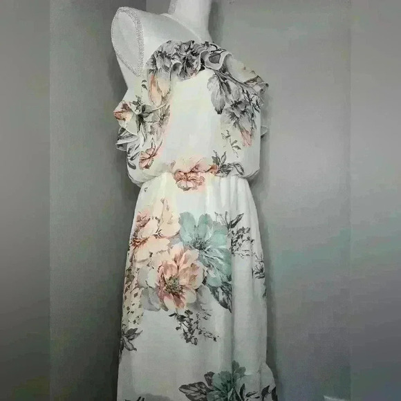 Bailey Blue Floral Print Dress - Picture 8 of 14